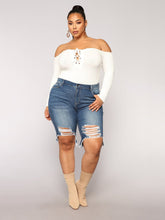 Shorts elegantes con agujeros